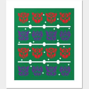 Ugly Transformers Sweater (G1 and G2) Posters and Art